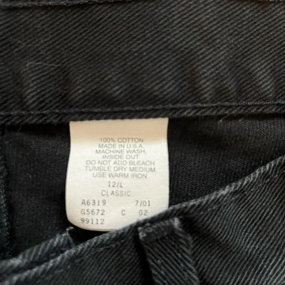 Harley Davidson‎ Black Jeans Women’s Sz 12 - Picture 6 of 10
